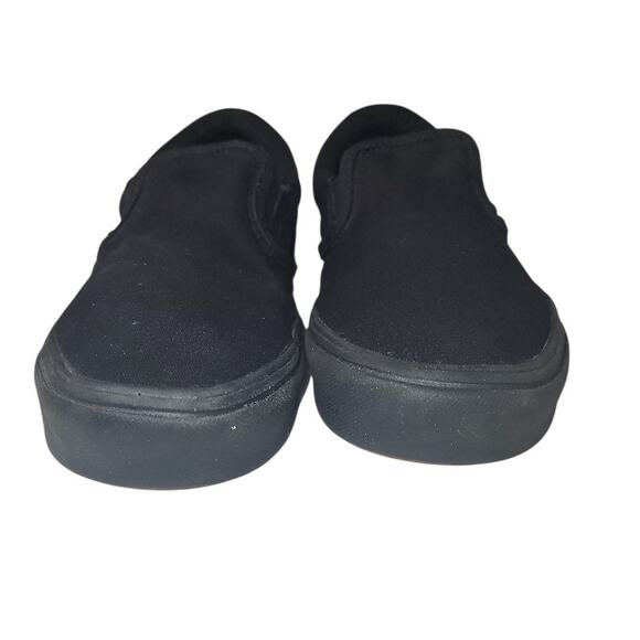 Vans Comfy Cush Women's Slip-on Casual Sneakers Solid Black US 7 New Condition - Picture 2 of 8